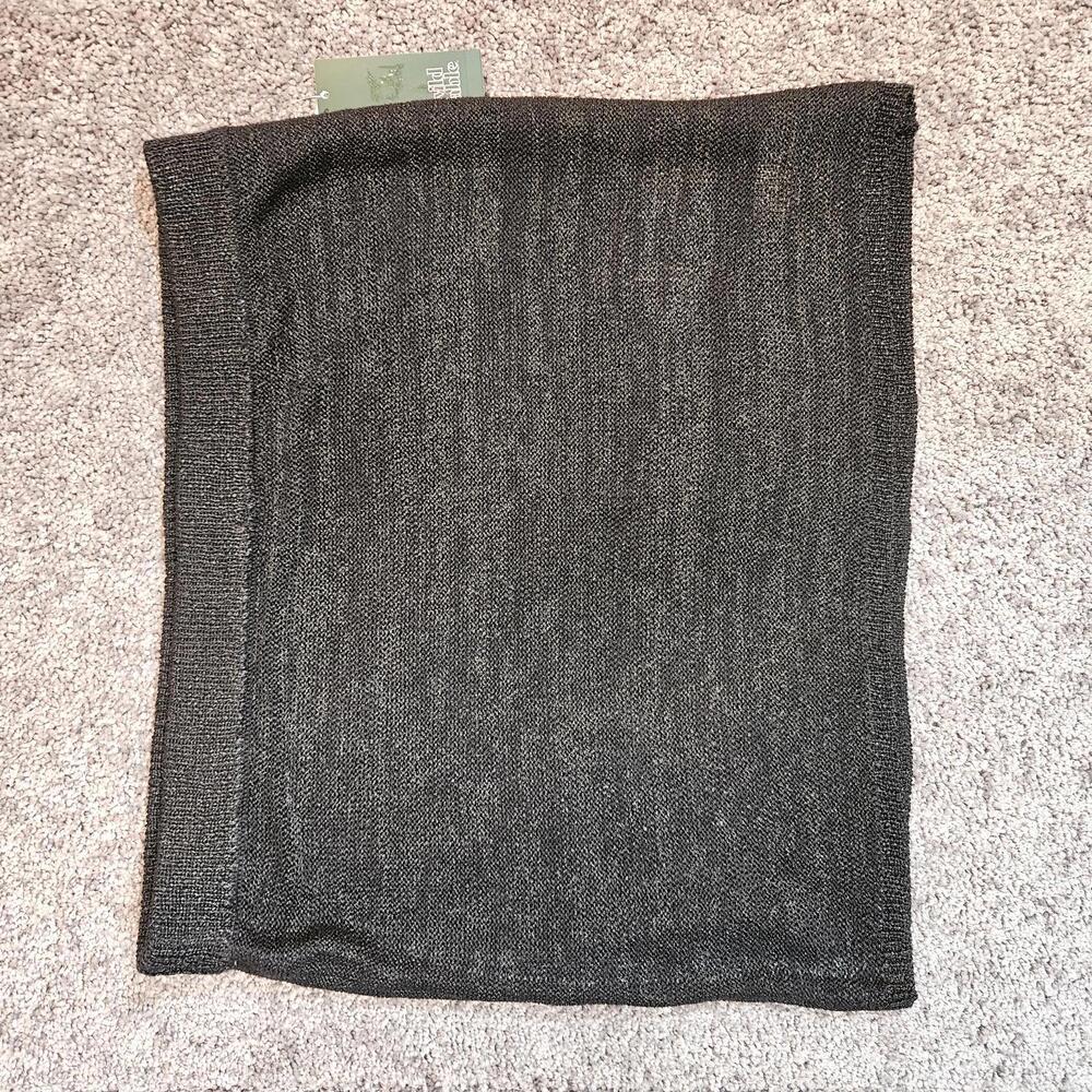 Women's Wild Fable black Marled knit mini skirt. L